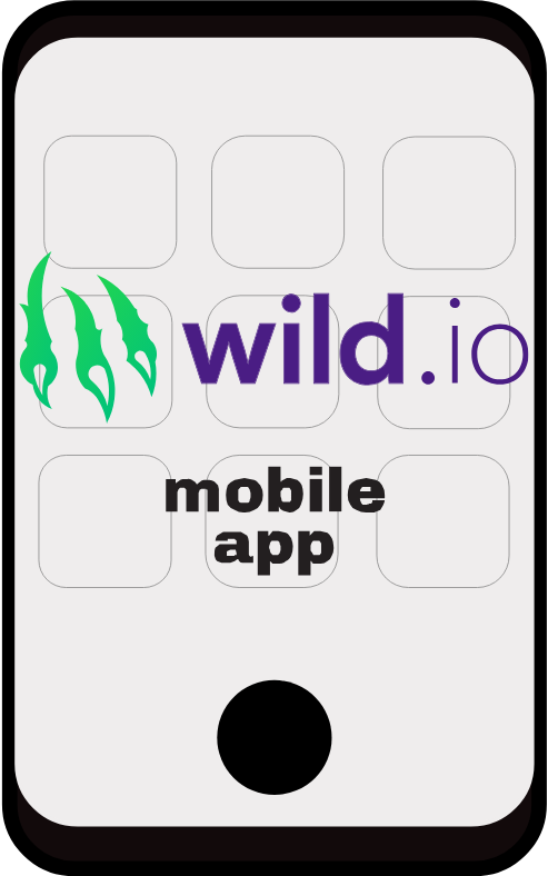 Wild.io mobile app