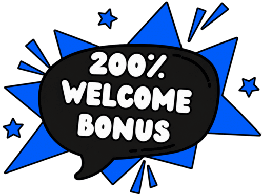 200% welcome bonus